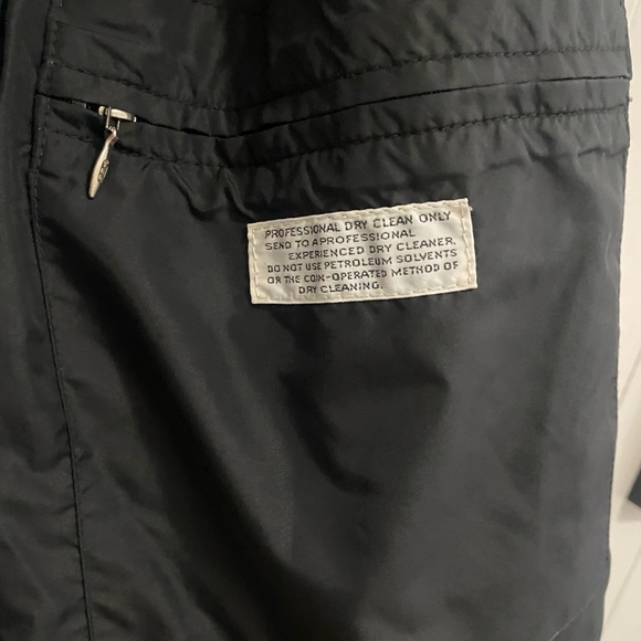 Vintage 1st Down Black Jacket with Plaid Accents Medium - Picture 12 of 13